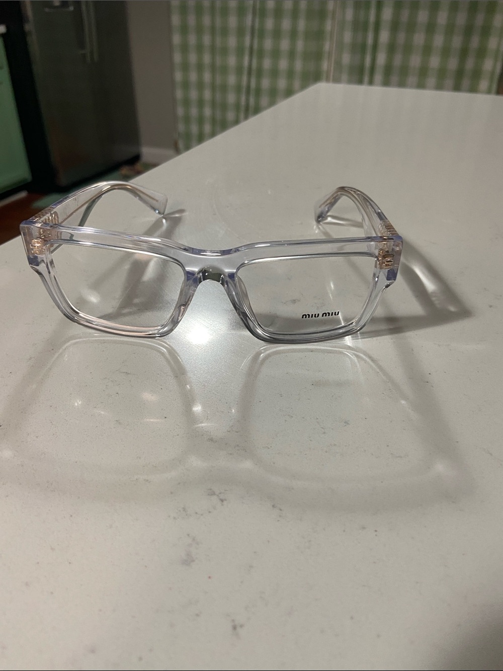 Miu Miu Clear frames only. New without tags.